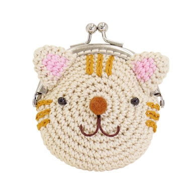 ネコのアニマルがま口