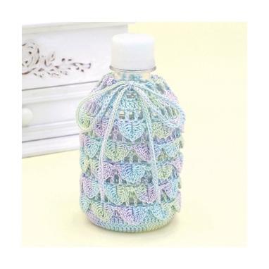 しずく模様のペットボトルケース(280ml)