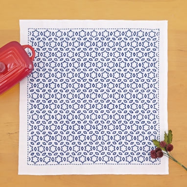 星と三つ菱（白）