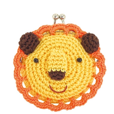 ライオンのアニマルがま口