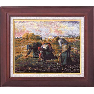 「落穂拾い」　ミレー作