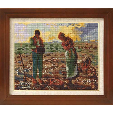 「晩鐘」　ミレー作