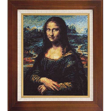 「モナ・リザ」　ダ・ヴィンチ作