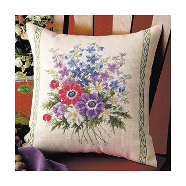 アネモネのクッション