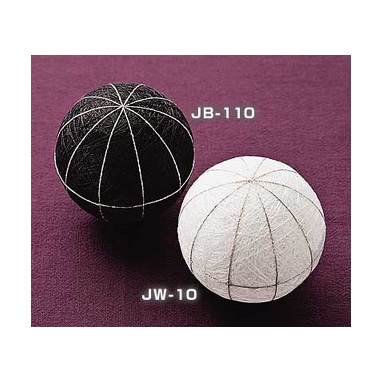 地割り済手まり芯<10等分・黒>