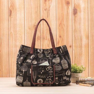 ポケット付きふんわりバッグ