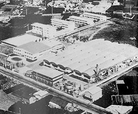 The newly inaugurated Inuyama factory in 1962.